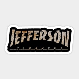 Jefferson Cleaners Sticker